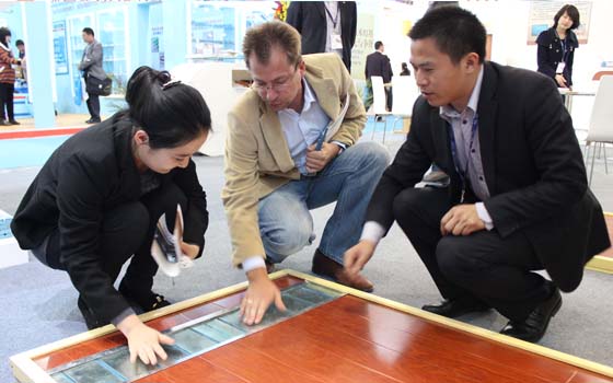 安邦集團參加中國（北京）國際供熱通風空調、衛生潔具及城建設備與技術展會現場(圖5)