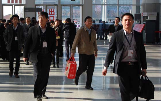 安邦集團參加中國（北京）國際供熱通風空調、衛生潔具及城建設備與技術展會現場(圖2)