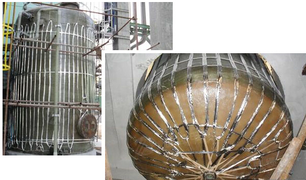 工業(yè)化工儲(chǔ)罐伴熱帶保溫系統(tǒng)—伴熱帶的固定(圖2)