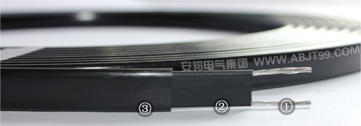 東北專用型太陽(yáng)能電熱帶 太陽(yáng)能熱水器管道專用解凍帶/電熱帶(圖1)