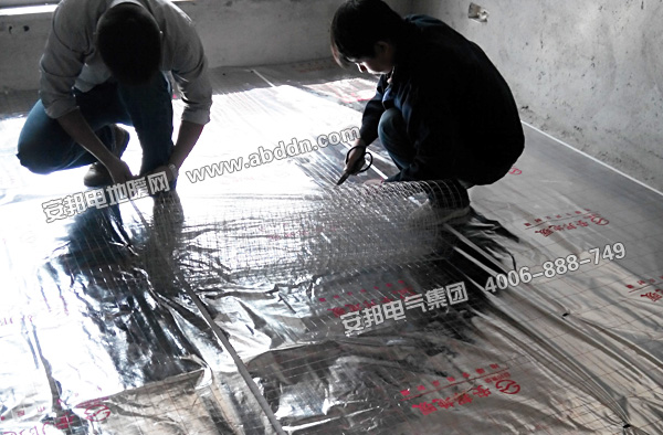 南京高檔別墅電地暖工程（發(fā)熱電纜）(圖4)